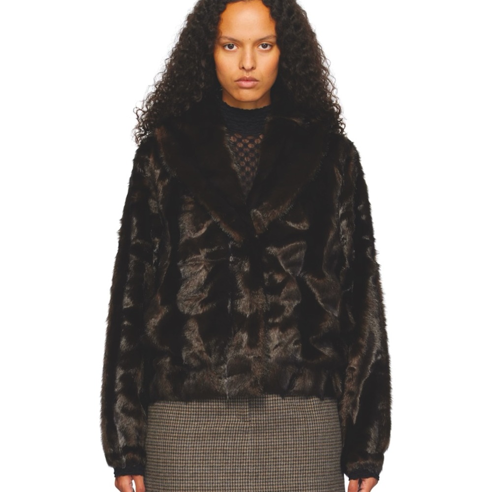 Perfect vintage inspired faux fur